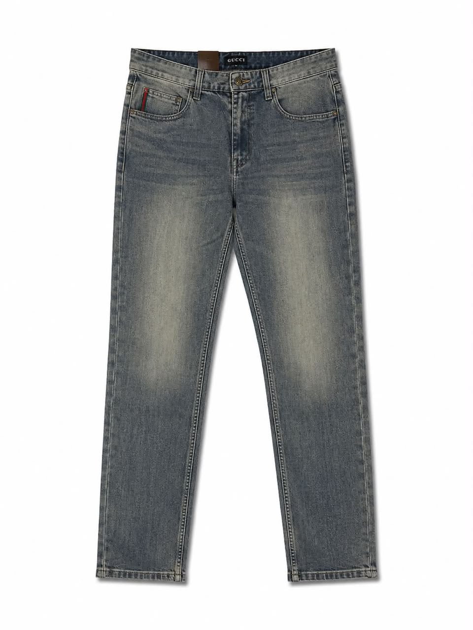 Gucci Classic Light Blue Straight-Fit Jeans