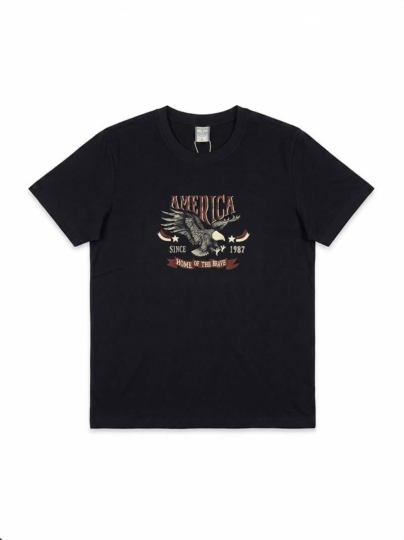 America Graphic Eagle Vintage T-Shirt