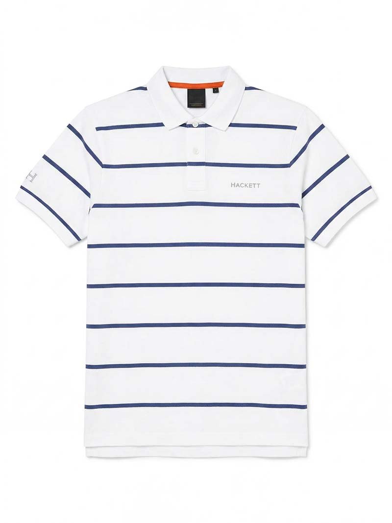 Striped Cotton Polo